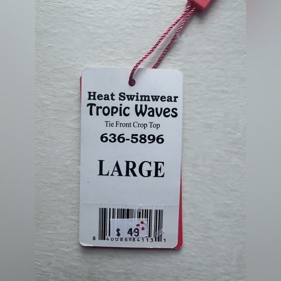 Floral tie bikini top - Picture 3 of 3